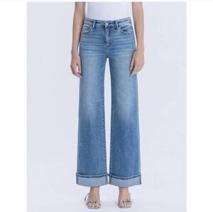 Vervet By Flying Monkey Olivia Wide-Leg Jeans NWT